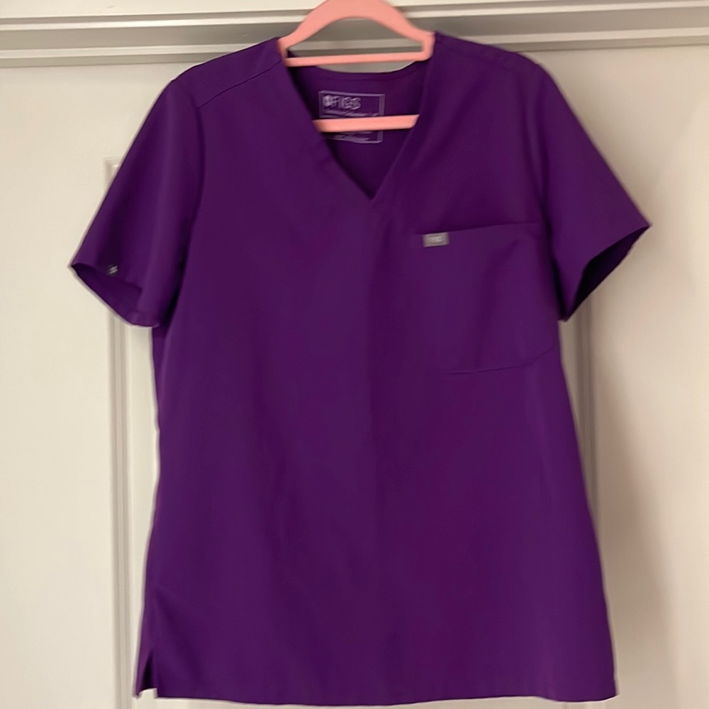 Figs top limited edition *magic purple* scrub top